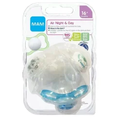 Mam - 3 chupetas unissex Air Night &amp; Day 3Pk, 16M+