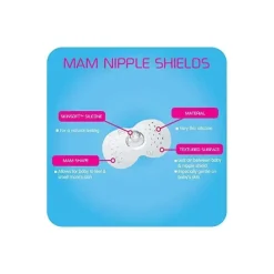 Mam - 2 Pk Protetores de Mamilos de Amamentação, 23mm