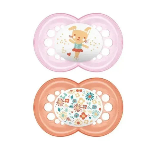 Mam - Chupeta Coleção Pérola 2Ct 6+ M Girl