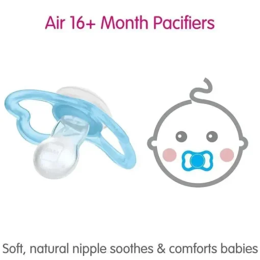 Mam - chupeta 3Pk Girl Air Night &amp; Day, 16M+