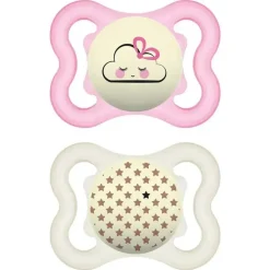 Mam - Chupeta Suprema Noturna 0-6 Meses, Menina