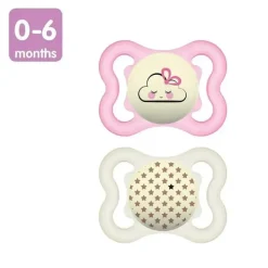 Mam - Chupeta Suprema Noturna 0-6 Meses, Menina