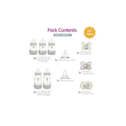 Mam - Conjunto Matte Baby Essentials Conjunto Flexível Unissex