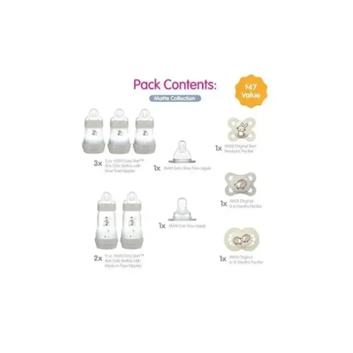 Mam - Conjunto Matte Baby Essentials Conjunto Flexível Unissex