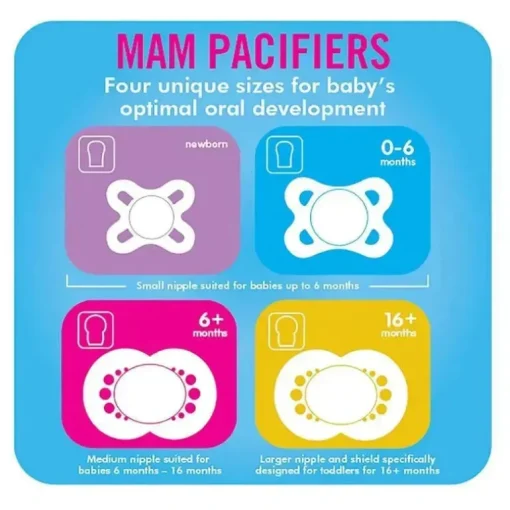Mam - Mam Original 16+ Chupeta 2Ct 16+ M Unissex