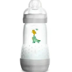 Mam - Mamadeira Anticólica Simples 8Oz Neutra (As Cores Podem Variar)