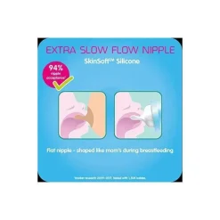 Mam - mamilo de fluxo extra lento 2Pk