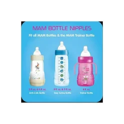 Mam - mamilo de fluxo extra lento 2Pk