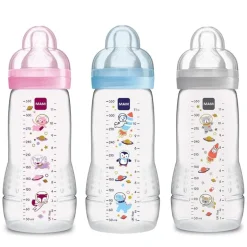 Mam - 2Pk mamadeiras anticólicas 11 onças (as cores podem variar)