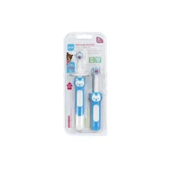 MAM Aprenda a Escovar Conjunto de Escovas de Dentes 5+M - Azul