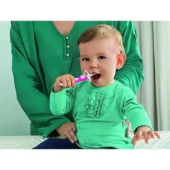 MAM Aprenda a Escovar o Conjunto de Escovas de Dentes 5+M - Rosa