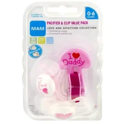 Mam I Love Mamãe/Papai Chupeta Sortida Mam 1Pk