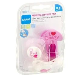 Mam I Love Mamãe/Papai Chupeta Sortida Mam 1Pk