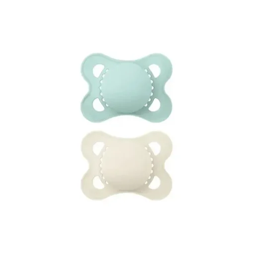 MaM Original Matte Chupeta 2 Pacote Verde e Bege 0-6 Meses