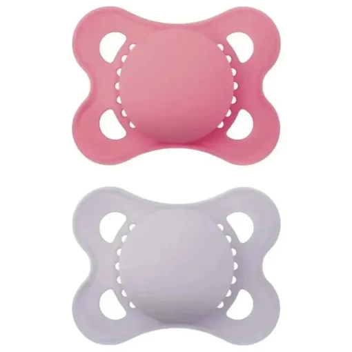 MaM Original Matte chupeta para bebê 2 pacote menina 0-6M