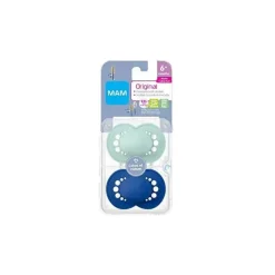 MaM Original Matte Chupeta 2 Pacote 6+ Menino