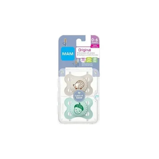 Mam Original Matte Chupeta 2 Pacote 0-6M