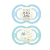Mam 2-Pack 6+ Meses Perfect Night Chupeta - Azul