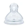 Mamadeiras anti-cólicas de fluxo suave NUK 0-6 meses, 2 unidades