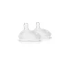 Mamadeiras de fluxo médio de mamadeira Ola Baby Gentle 3-6M (2 unidades)