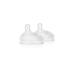 Mamadeiras de fluxo médio de mamadeira Ola Baby Gentle 3-6M (2 unidades)