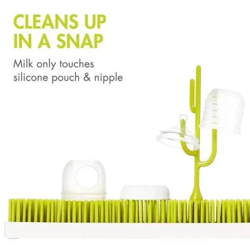 Mamilos Boon NURSH 3-Pacote Padrão de Fluxo Médio, Transparente