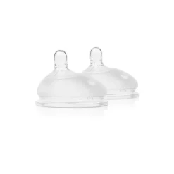 Mamilos Ola Baby Frasco Suave Fluxo Rápido 6M+ (2Pk)