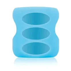 Manga de garrafa de vidro de pescoço largo Dr. Brown, azul, 5 onças