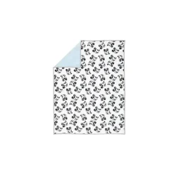 Manta de bebê do Mickey Mouse Lambs &amp; Ivy preto e branco