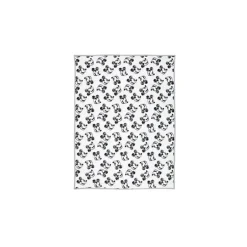 Manta de bebê do Mickey Mouse Lambs &amp; Ivy preto e branco