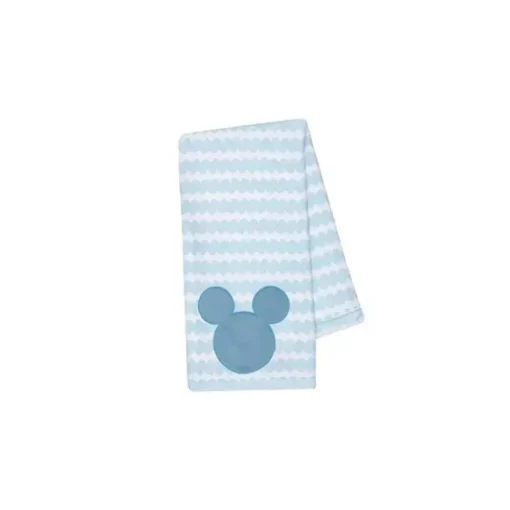 Manta de bebê do Mickey Mouse Lambs &amp; Ivy azul claro