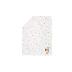 Manta de bebê Lambs &amp; Ivy Ivory Winnie The Pooh