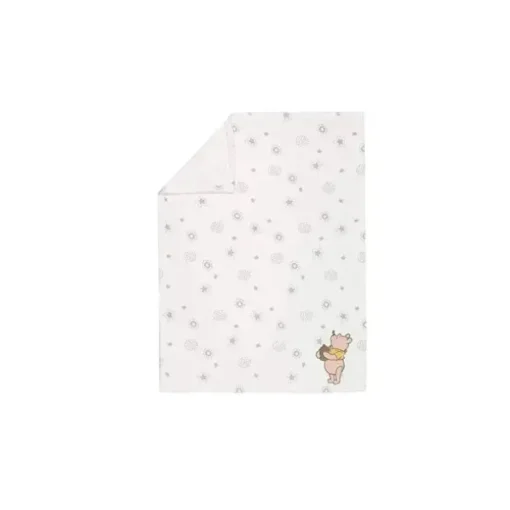 Manta de bebê Lambs &amp; Ivy Ivory Winnie The Pooh