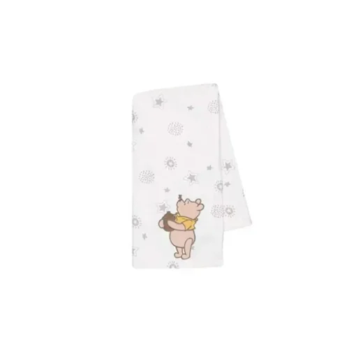 Manta de bebê Lambs &amp; Ivy Ivory Winnie The Pooh