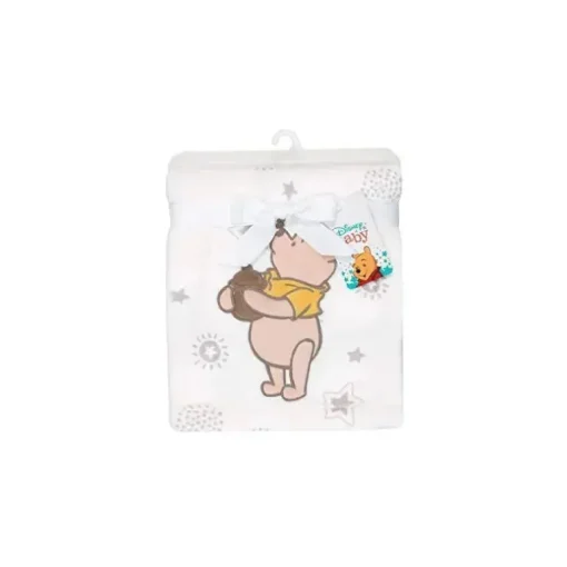 Manta de bebê Lambs &amp; Ivy Ivory Winnie The Pooh