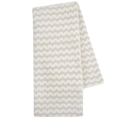 Manta de bebê macia Chevron Chenille Lambs &amp; Ivy