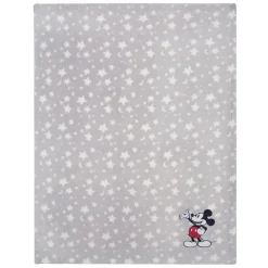 Manta para bebê de lã macia Lambs &amp; Ivy, Mickey Mouse