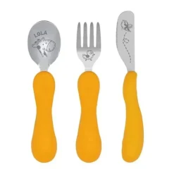 Marcus &amp; Marcus - Conjunto de talheres Easy Grip, Lola