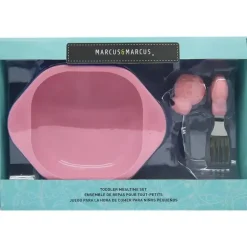 Marcus &amp; Marcus - Conjunto de refeições Pokey para crianças, rosa