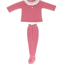 Martin Aranda - 2 peças: Jumper e Legging Hortensias, VERMELHO