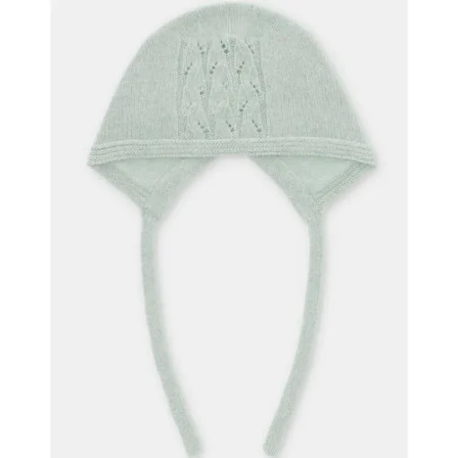 Martin Aranda - Baby Knit Bonnet Lucca, Blue