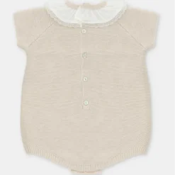 Martin Aranda - Baby Short Knit Romper Volterra, Lavanda