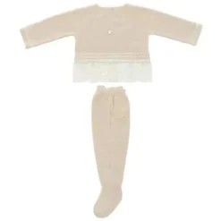 Martin Aranda - Conjunto Leve-me para Casa Jumper e Legging Arena de Tricô, Branco