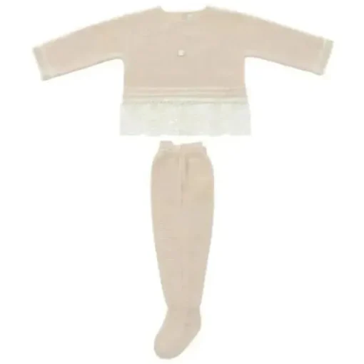 Martin Aranda - Conjunto Leve-me para Casa Jumper e Legging Arena de Tricô, Branco