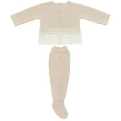 Martin Aranda - Conjunto Leve-me para Casa Jumper e Legging Arena de Tricô, Branco