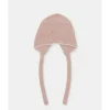 Martin Aranda - Gorro Bebê Malha Lin, Rosa Pastel