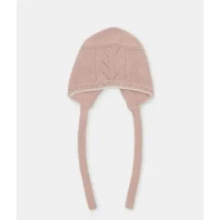 Martin Aranda - Gorro Bebê Malha Lin, Rosa Pastel