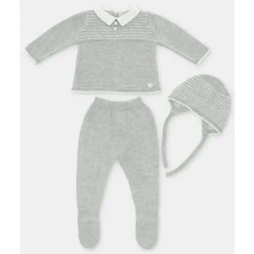 Martin Aranda - Take Me Home Conjunto Suéter, Leggings e Gorro Glace, Azul Claro