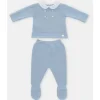 Martin Aranda - Take Me Home Set Sweater & Leggings Knit Monterioralle, Celeste Bebé
