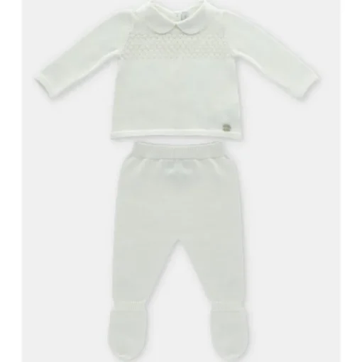 Martin Aranda - Take Me Home Set Sweater & Leggings Knit Albi, White